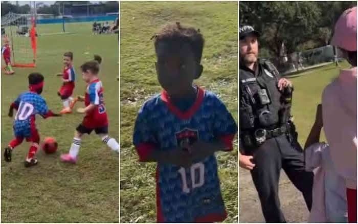 États-Unis : à 3 ans, il impressionne au football, mais son match se termine avec l’arrivée de la police