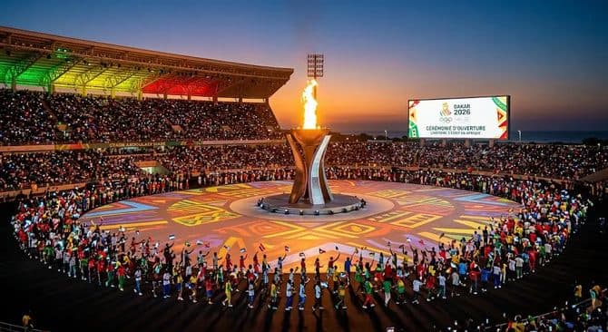 JOJ Dakar 2026 : le Sénégal entre dans l’histoire avec une cérémonie d’ouverture exceptionnelle à Diamniadio