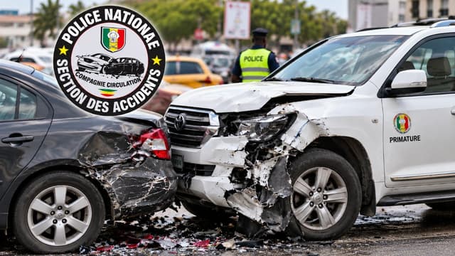 Dakar : Un chauffeur de la Primature arrêté pour conduite en état d'ivresse après deux accidents de circulation