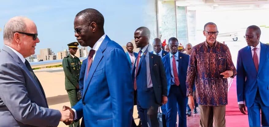JOJ Dakar 2026 : le prince Albert II de Monaco et Paul Kagame arrivent au Sénégal pour la cérémonie d’ouverture